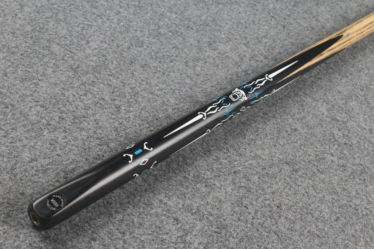 1 piece ash inlay snooker cue #7811