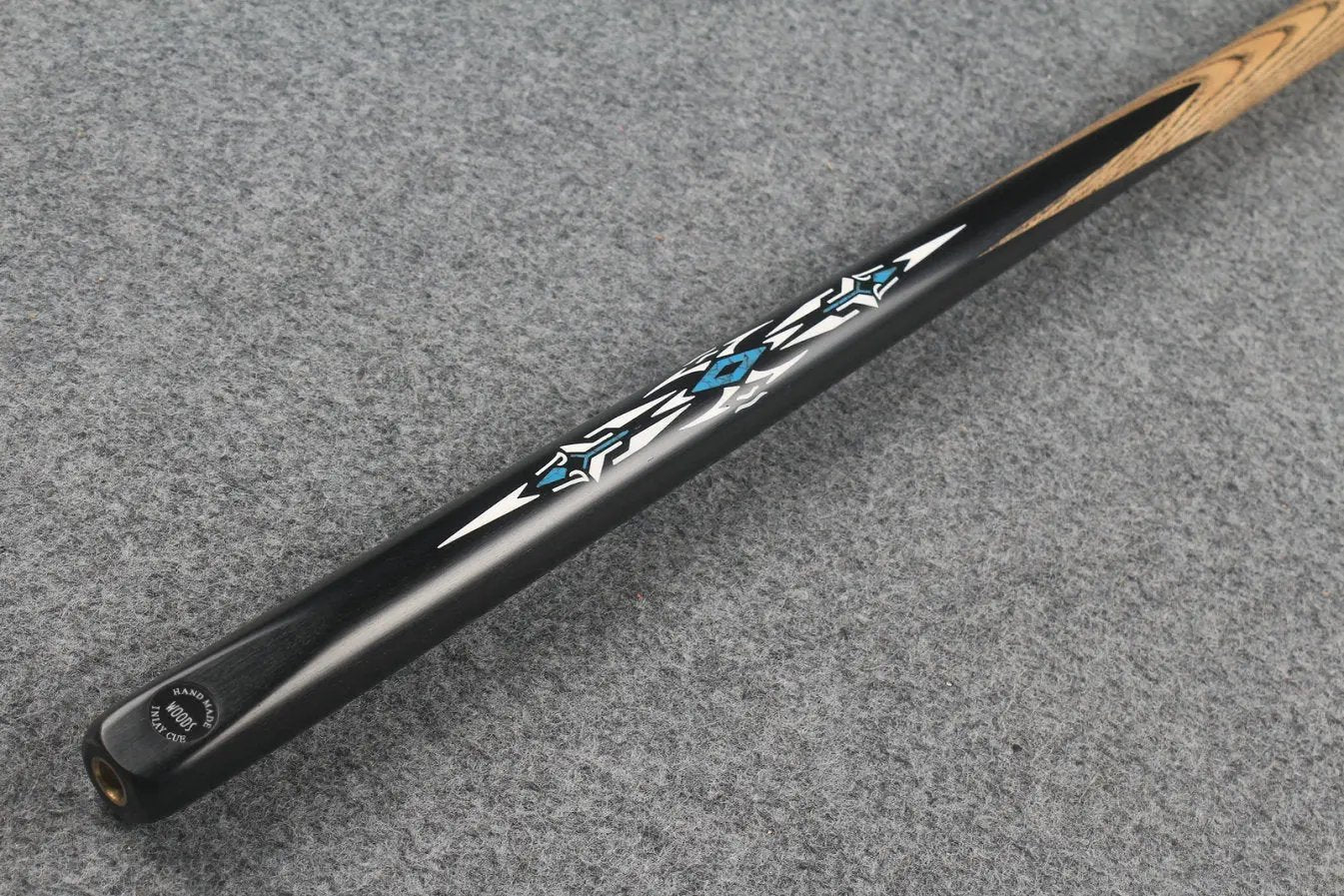 1 piece ash inlay snooker cue #7813