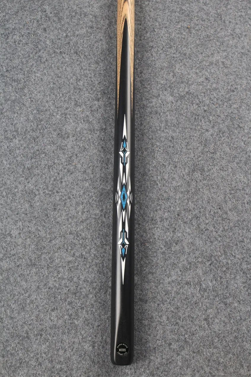 1 piece ash inlay snooker cue #7813
