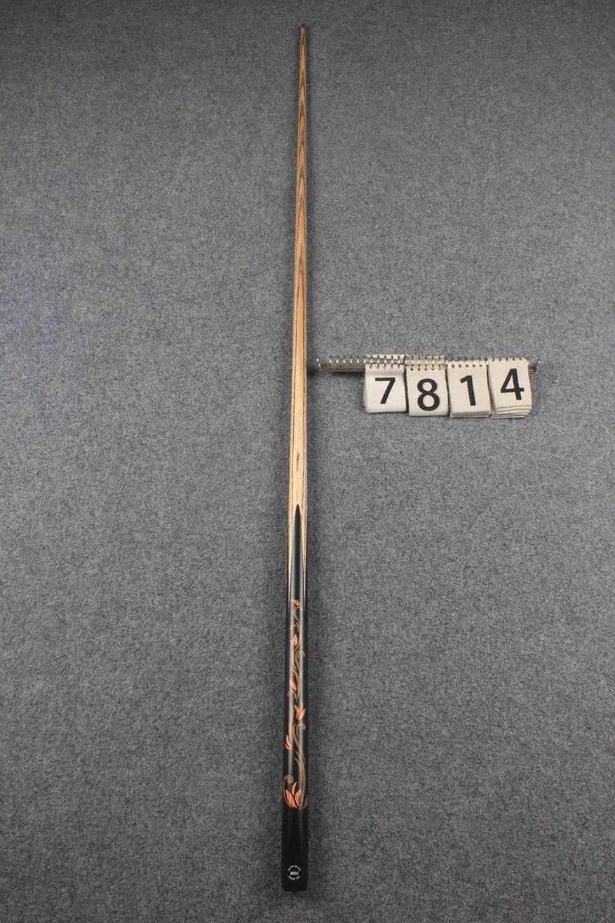 1 piece ash inlay snooker cue #7814