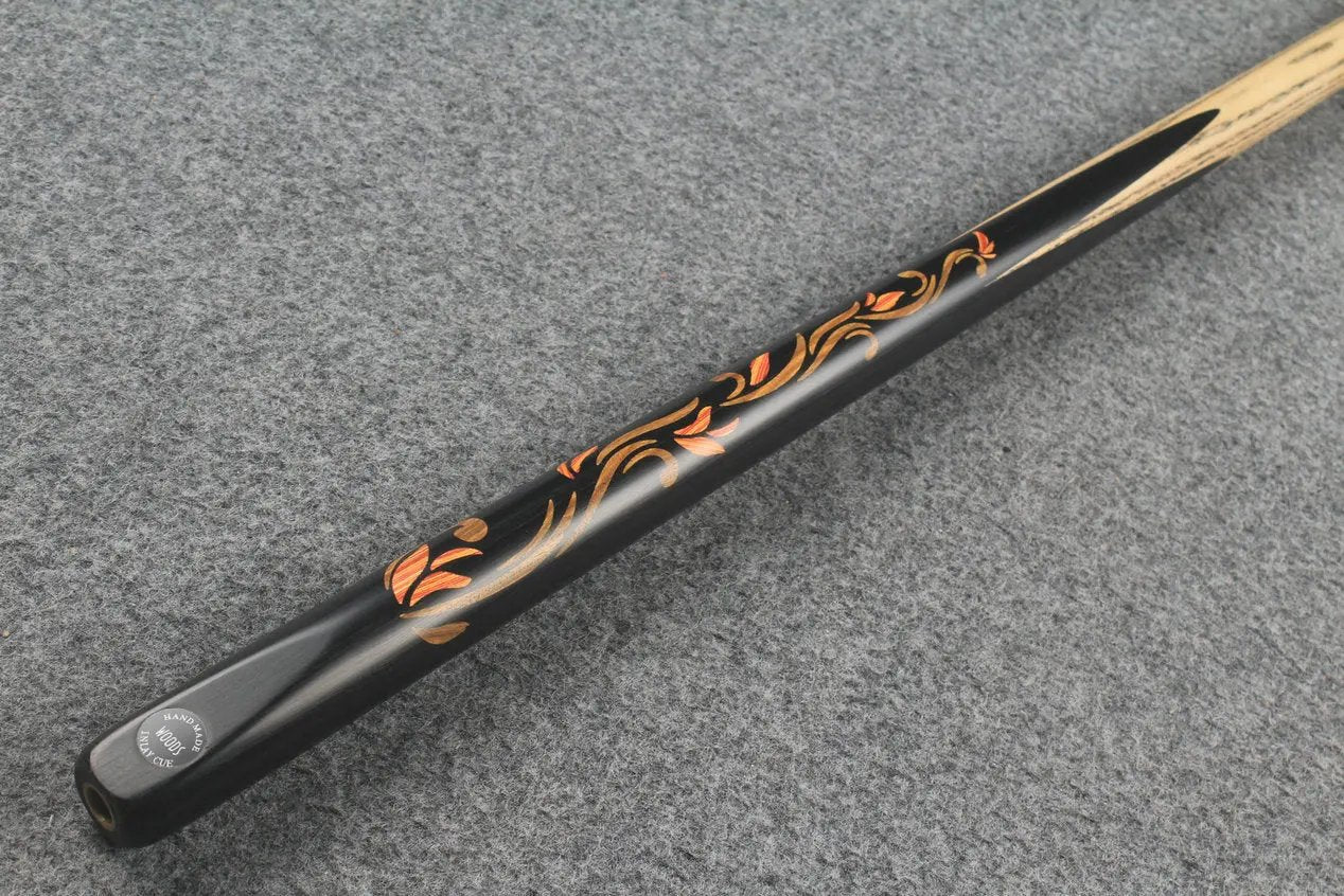 1 piece ash inlay snooker cue #7814
