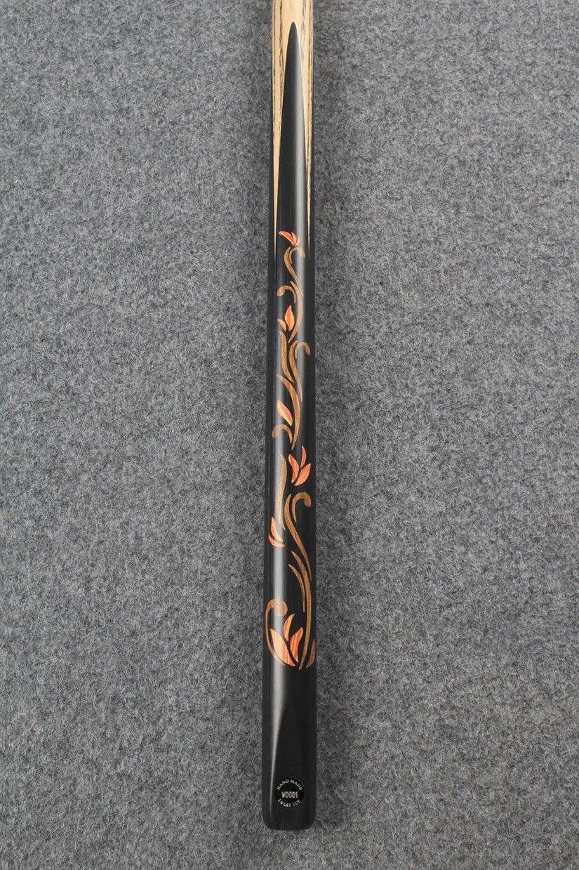 1 piece ash inlay snooker cue #7814