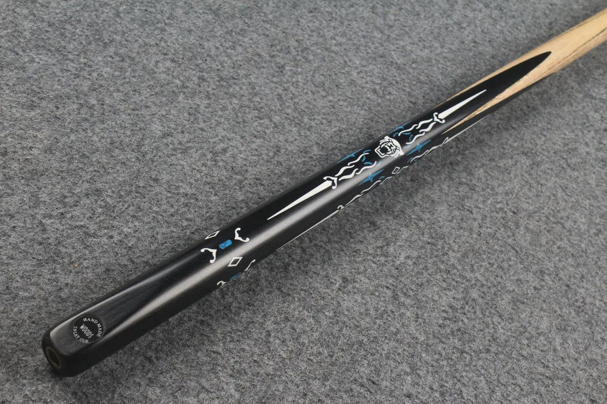 1 piece ash inlay snooker cue #7815