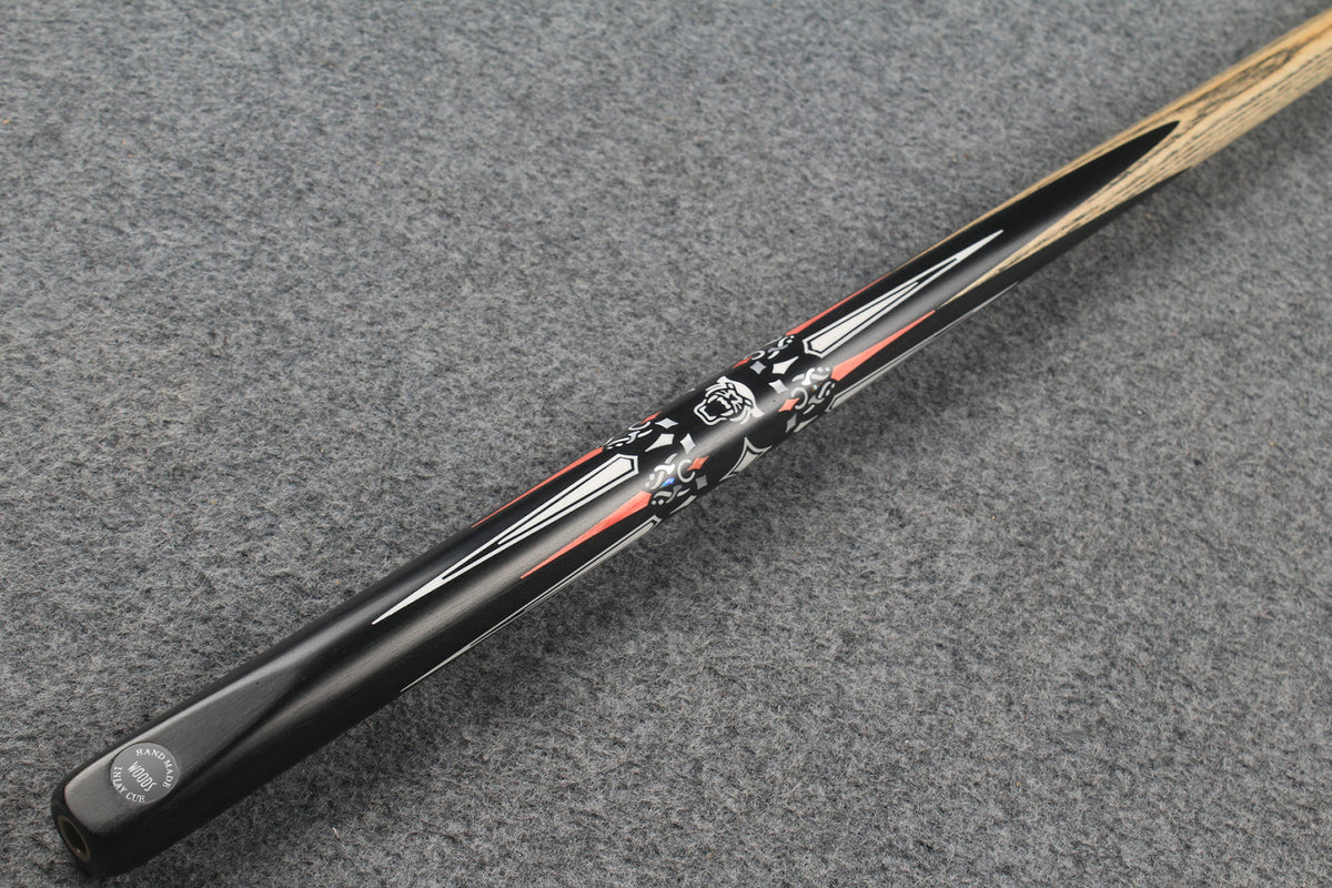 1 piece ash inlay snooker cue #7820