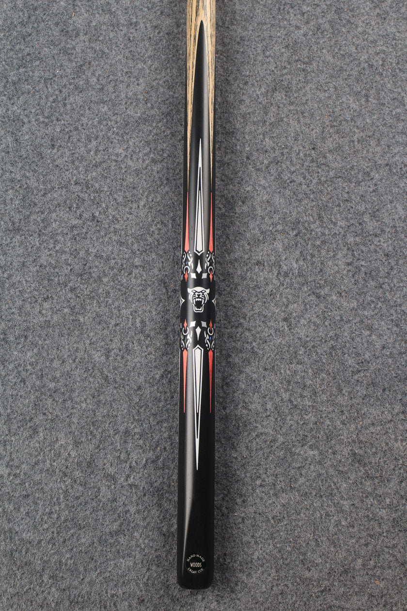 1 piece ash inlay snooker cue #7820