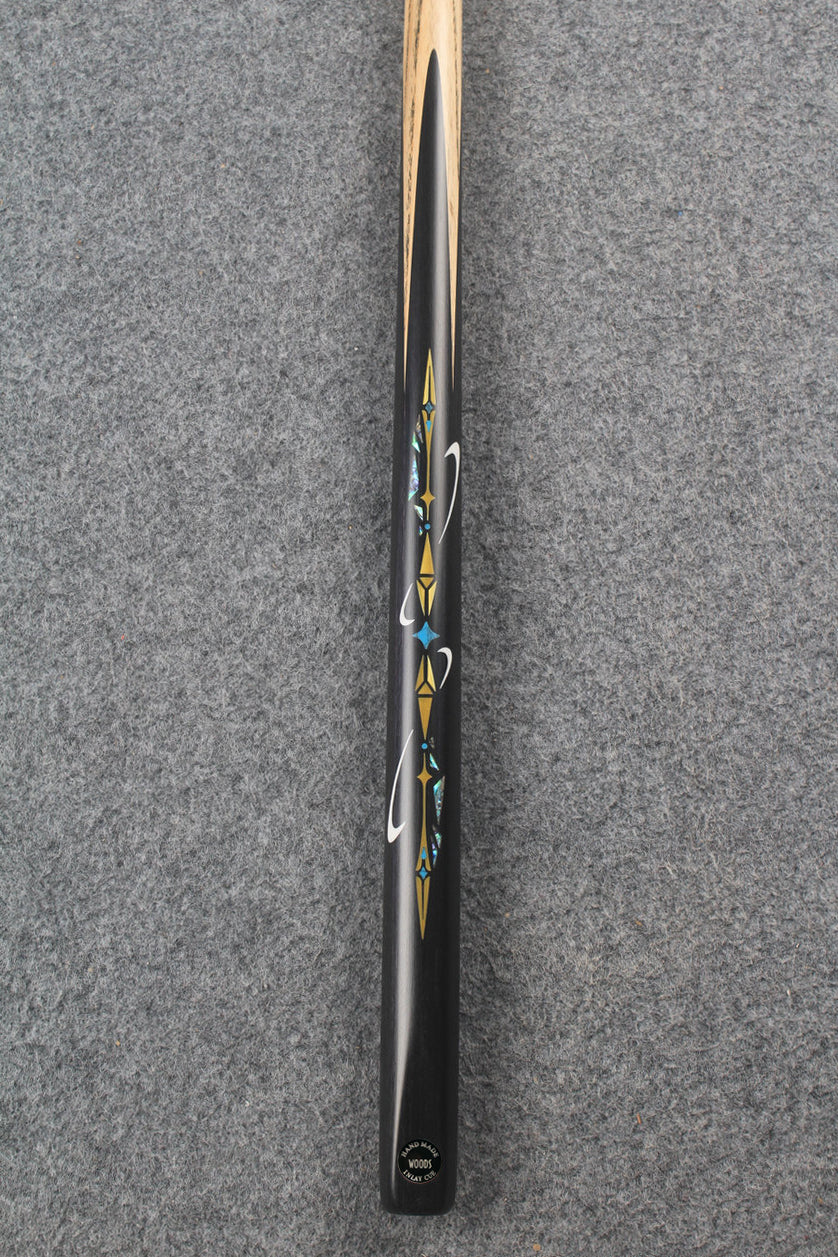 1 piece ash inlay snooker cue #7824