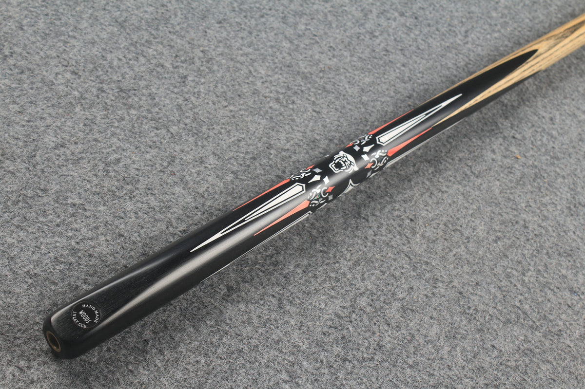 1 piece ash inlay snooker cue #7825