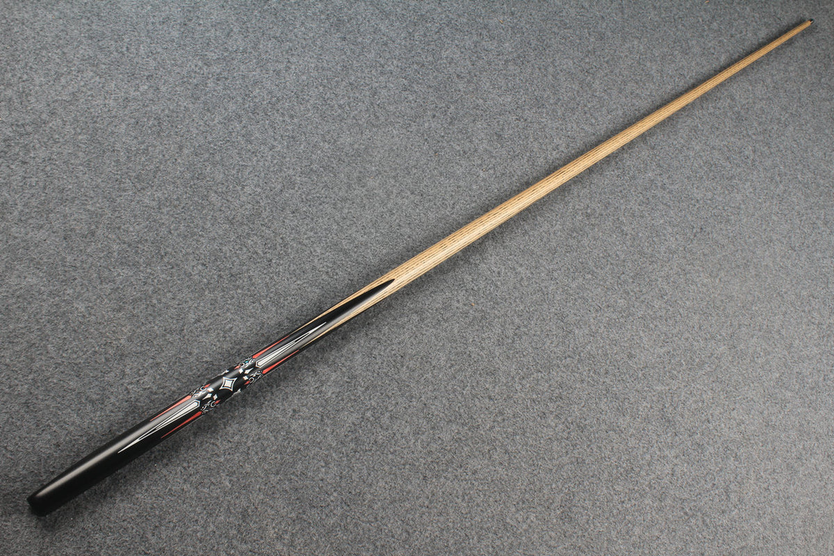 1 piece ash inlay snooker cue #7825