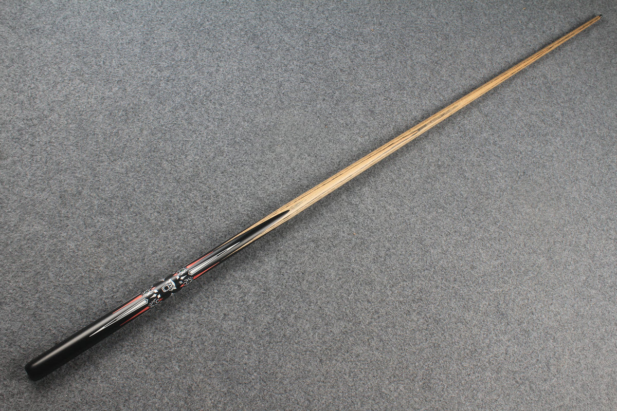1 piece ash inlay snooker cue #7825