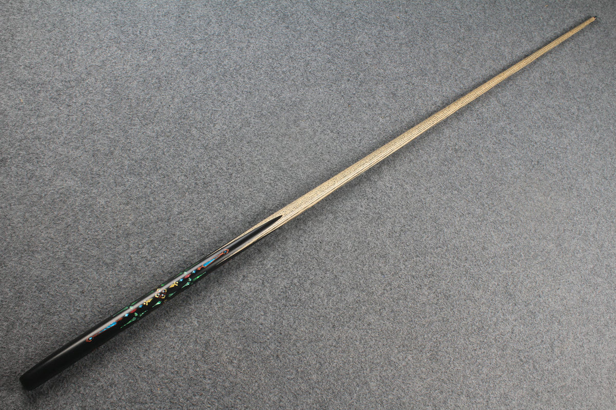 1 piece ash inlay snooker cue #7827