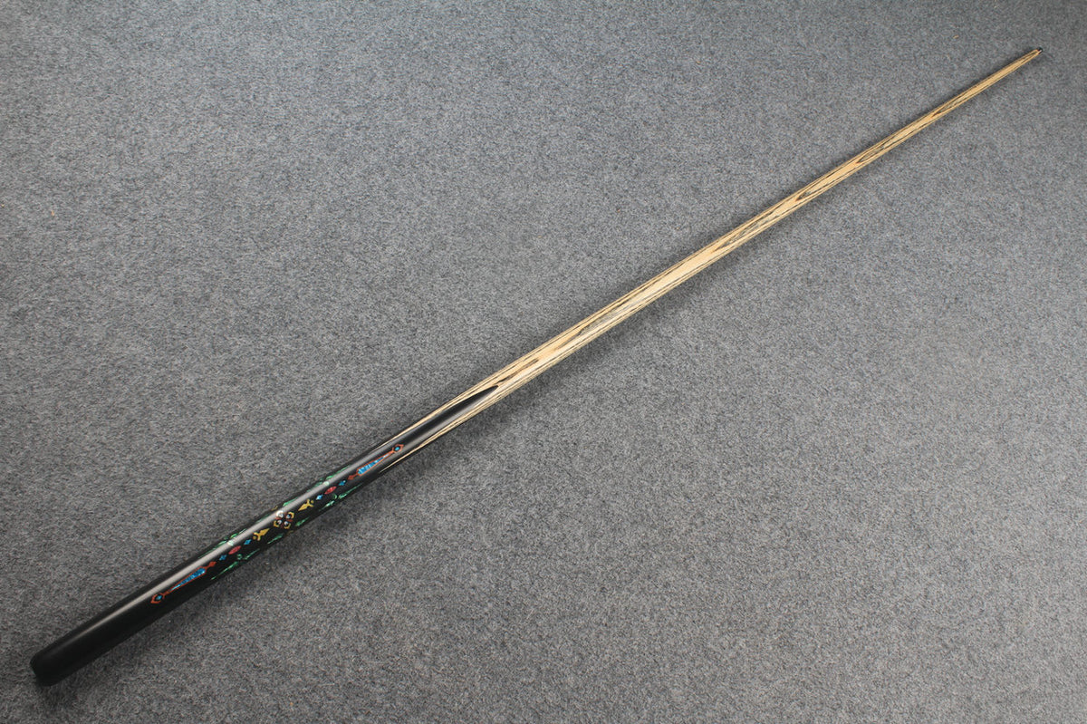 1 piece ash inlay snooker cue #7827