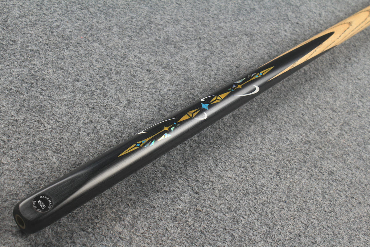 1 piece ash inlay snooker cue #7830