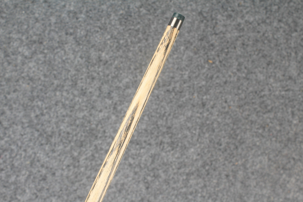 1 piece ash inlay english pool cue #7832