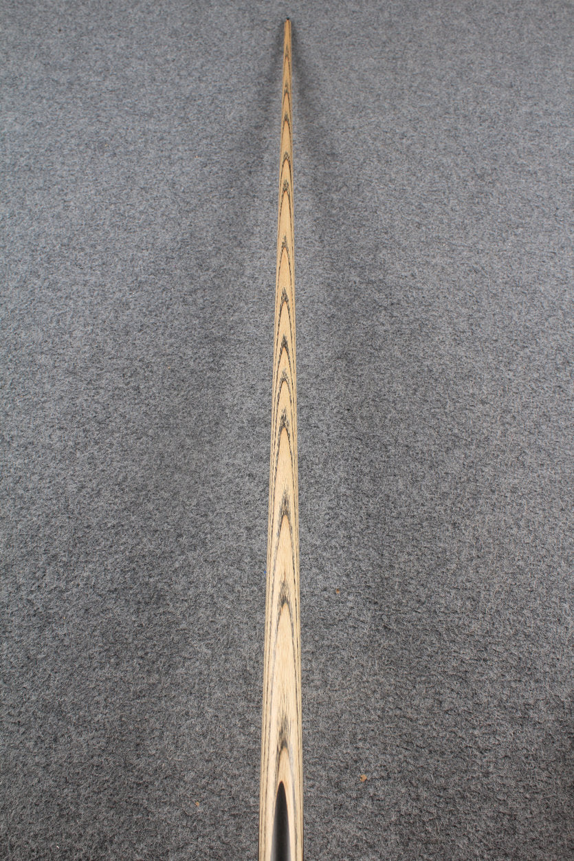 1 piece ash inlay english pool cue #7835