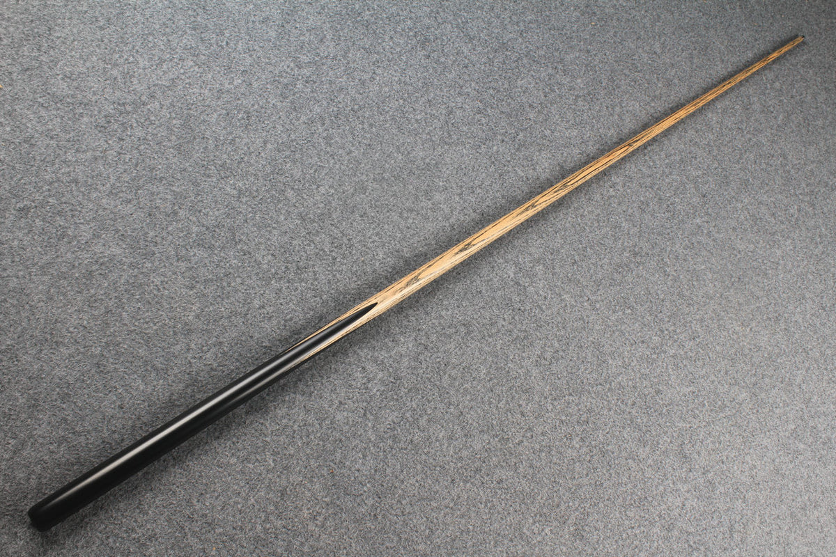 1 piece ash inlay english pool cue #7839