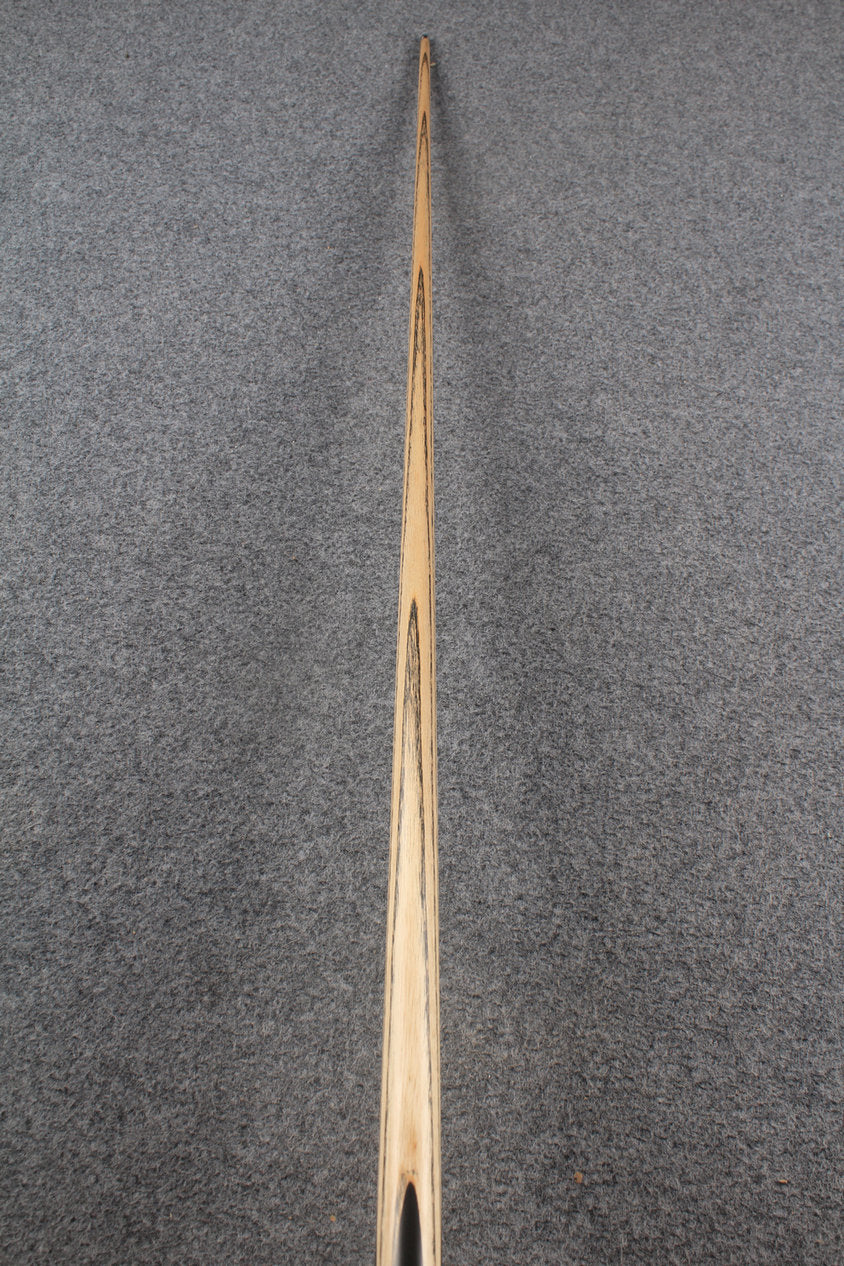 1 piece ash inlay english pool cue #7843