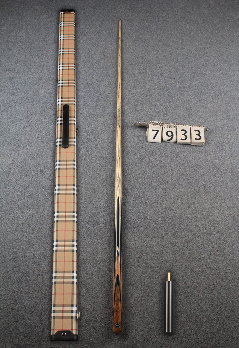 Exclusive 1 piece ash english pool cue #7933