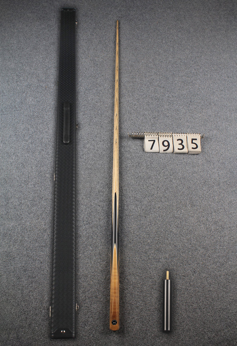 Exclusive 1 piece ash english pool cue #7935