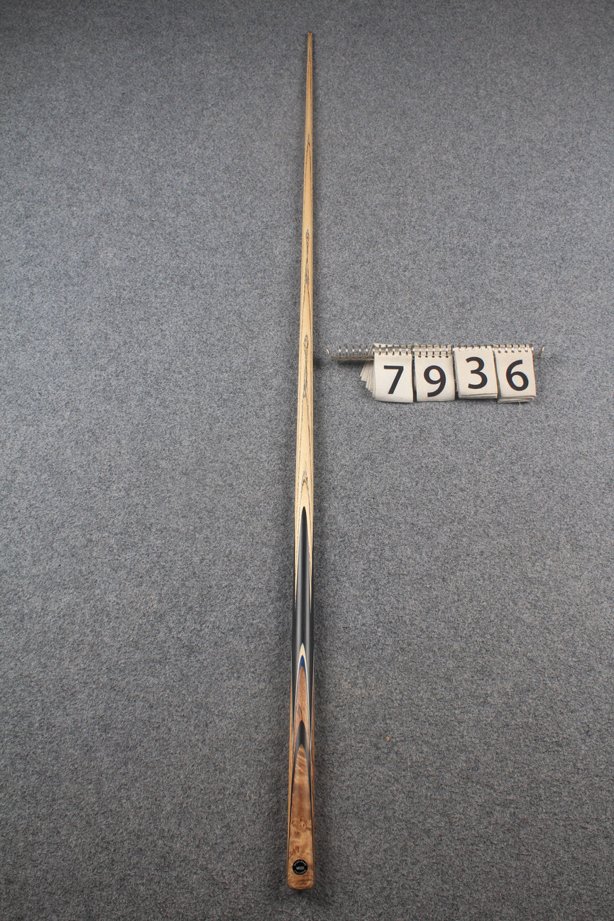 Exclusive 1 piece ash english pool cue #7936