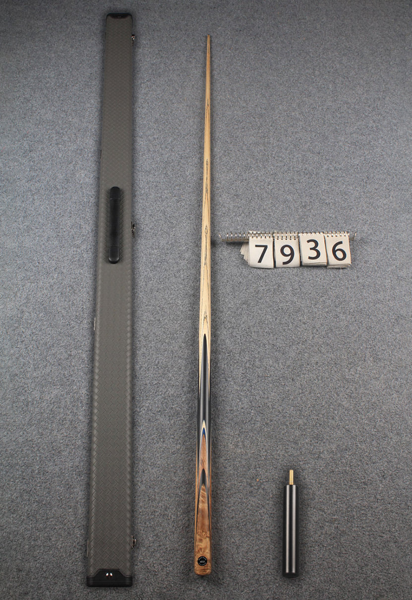 Exclusive 1 piece ash english pool cue #7936