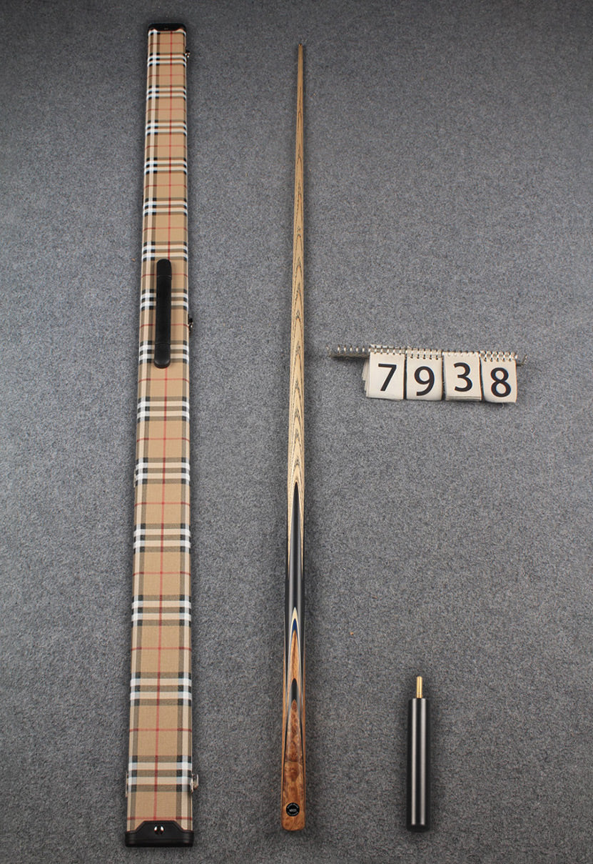 Exclusive 1 piece ash english pool cue #7938