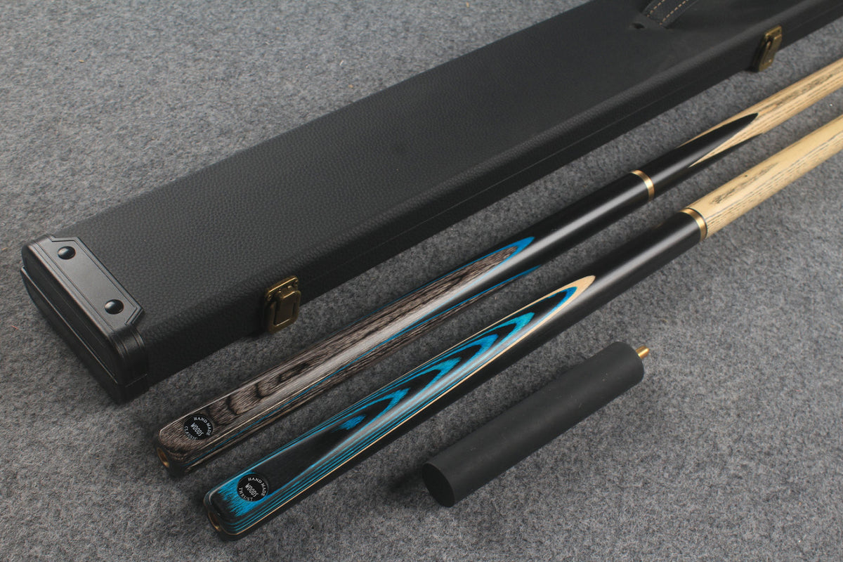 3/4 ASH english pool cue + break cue + case # 795