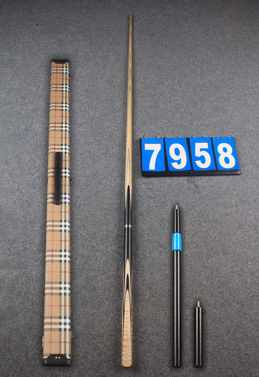 Exclusive ★★★ 3/4 handmade ash 60'' snooker cue # 7958