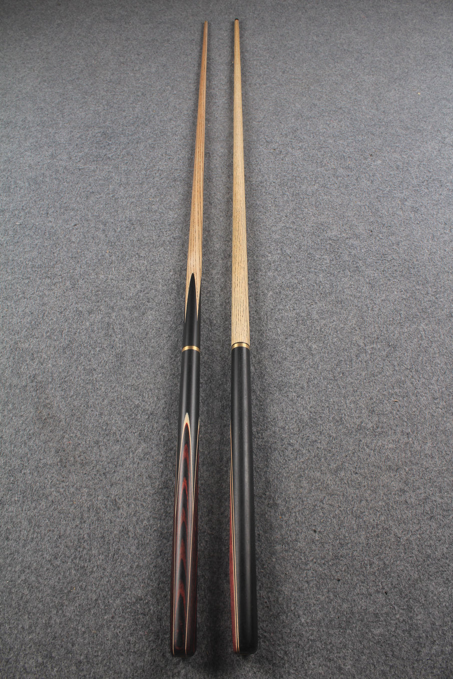 3/4 ASH english pool cue + break cue + case # 796