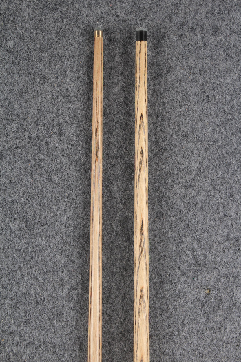 3/4 ASH english pool cue + break cue + case # 796