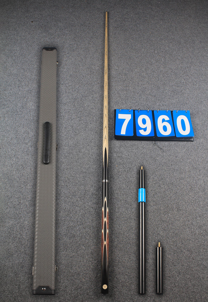 Exclusive ★★★ 3/4 handmade ash 60'' snooker cue # 7960
