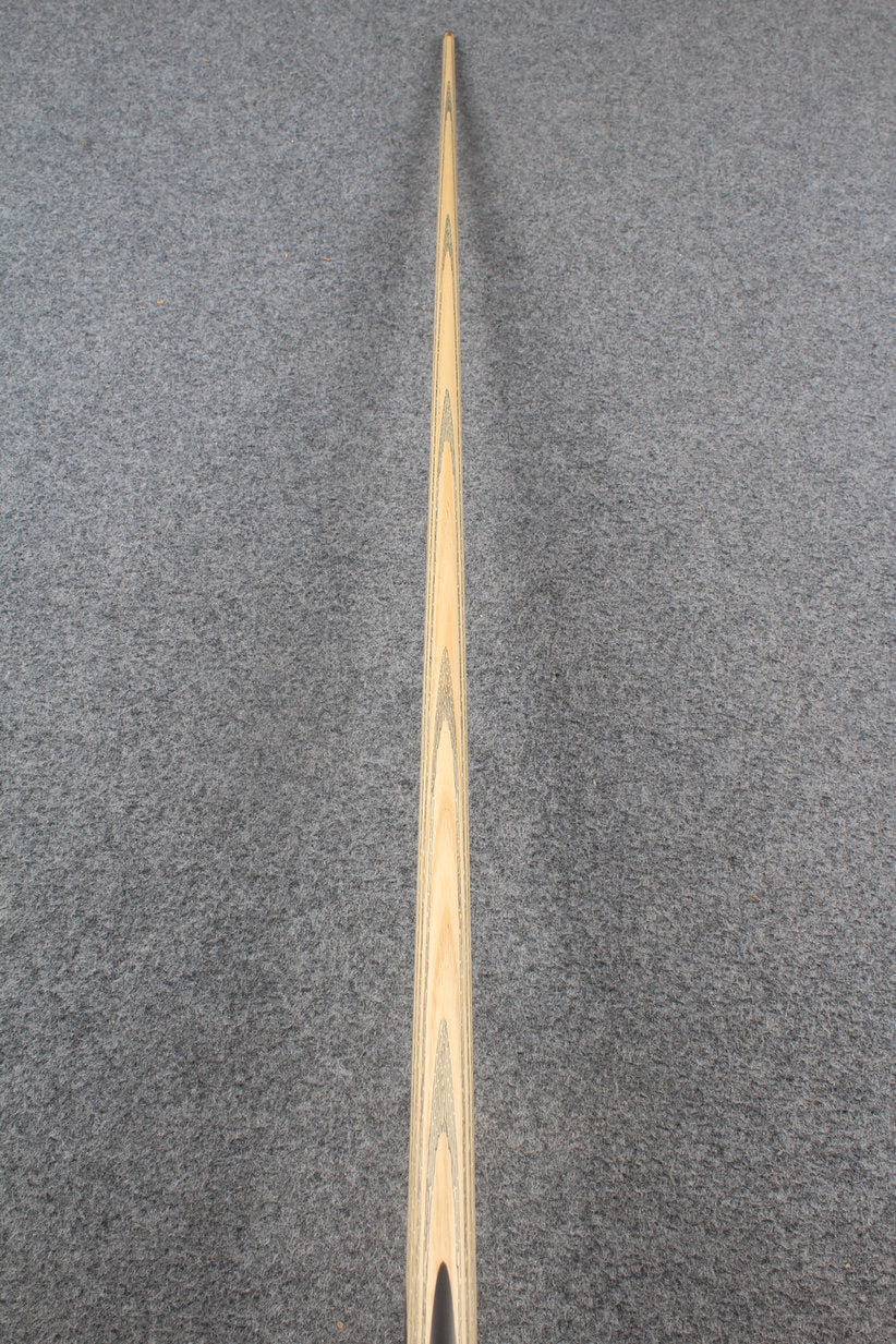 CHEVRONS+ 1 piece ash snooker cue  #7976