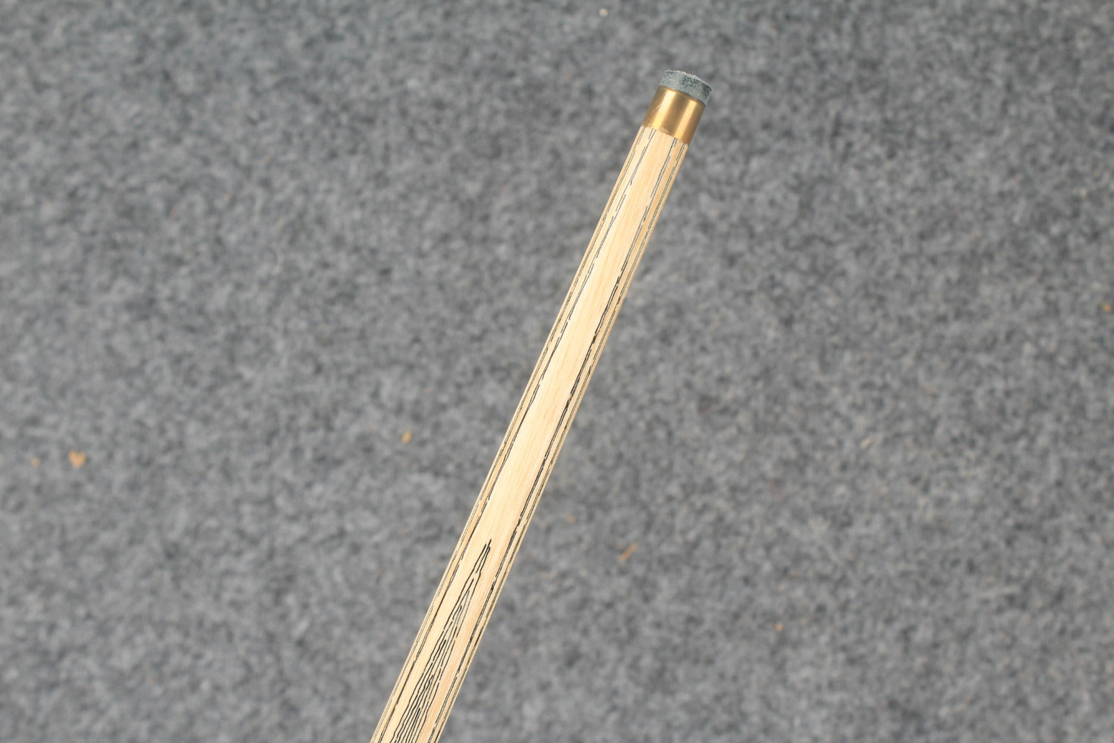 CHEVRONS+ 1 piece ash snooker cue  #7977