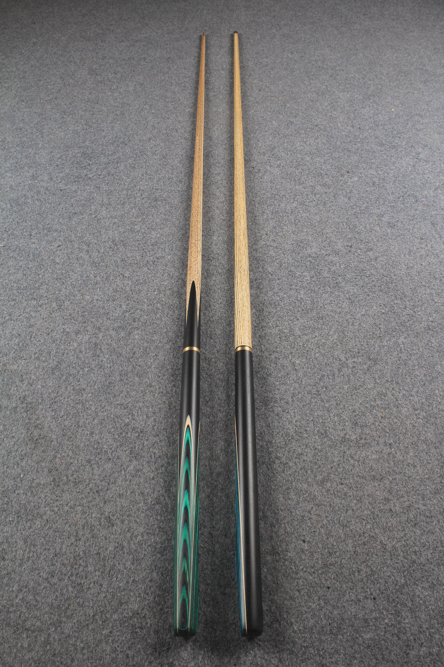 3/4 ASH english pool cue + break cue + case # 798