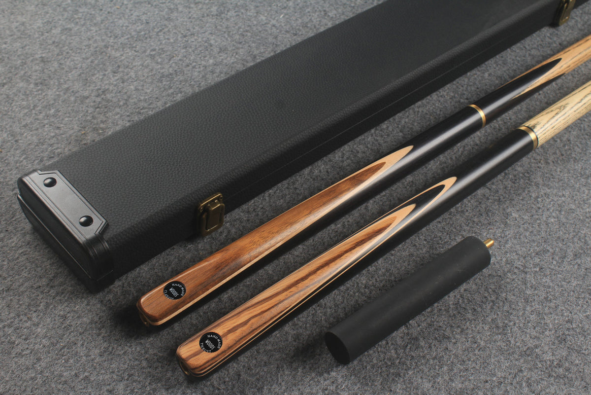 3/4 ASH english pool cue + break cue + case # 799