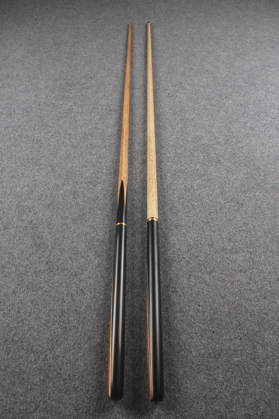 3/4 ASH english pool cue + break cue + case # 799