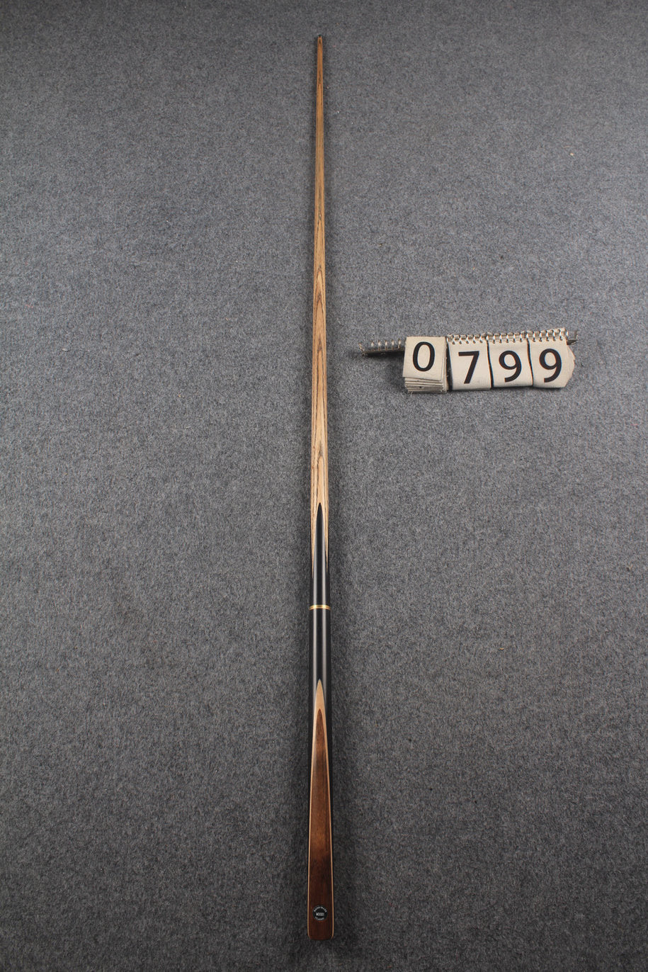 3/4 ASH english pool cue + break cue + case # 799