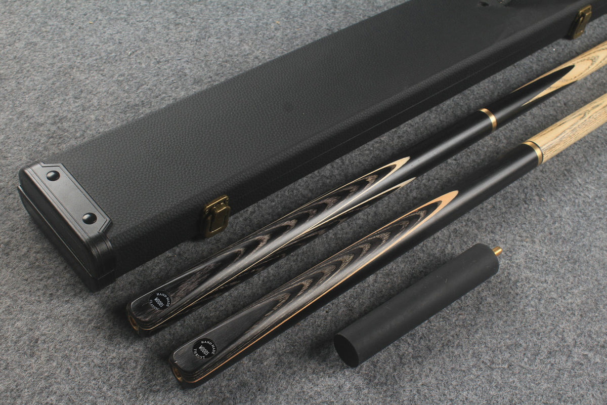 3/4 ASH english pool cue + break cue + case # 801