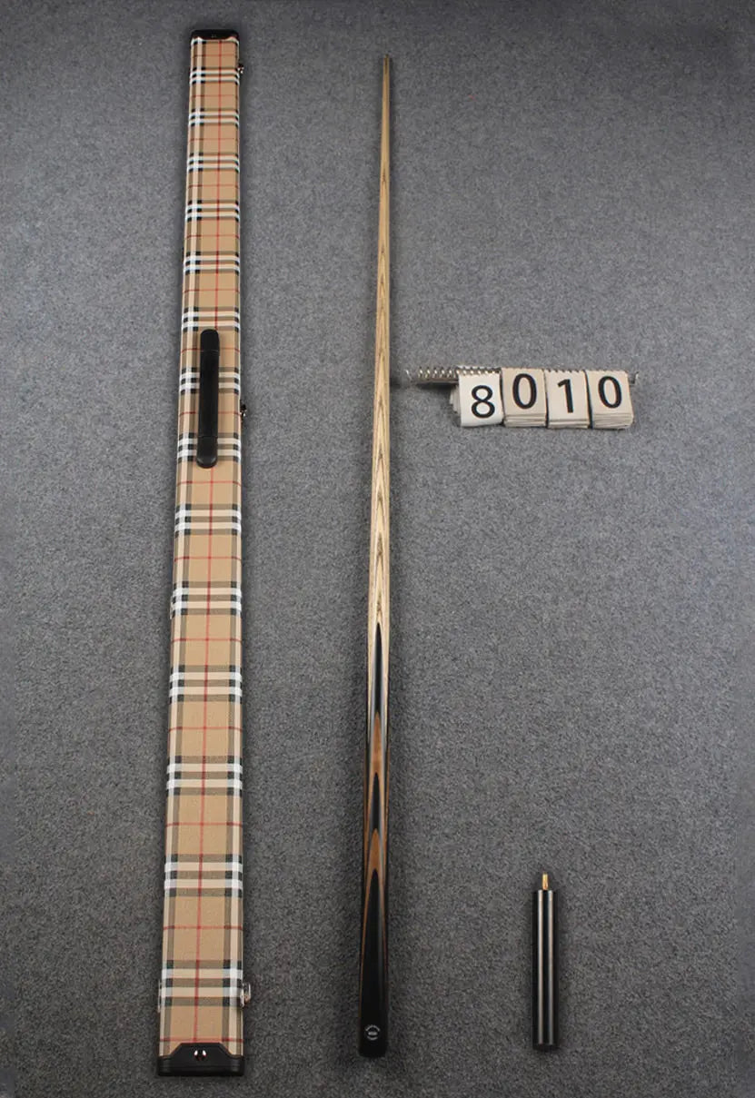 1 piece ash english pool cue # 8010 WOODS CUES