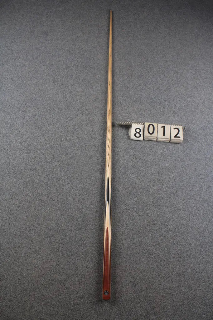 1 piece ash english pool cue # 8012 WOODS CUES