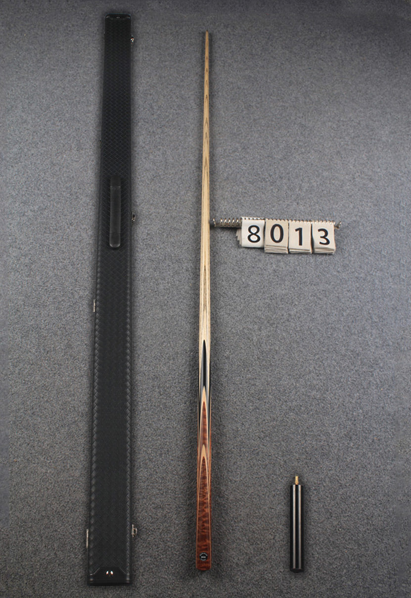 1 piece ash english pool cue # 8013