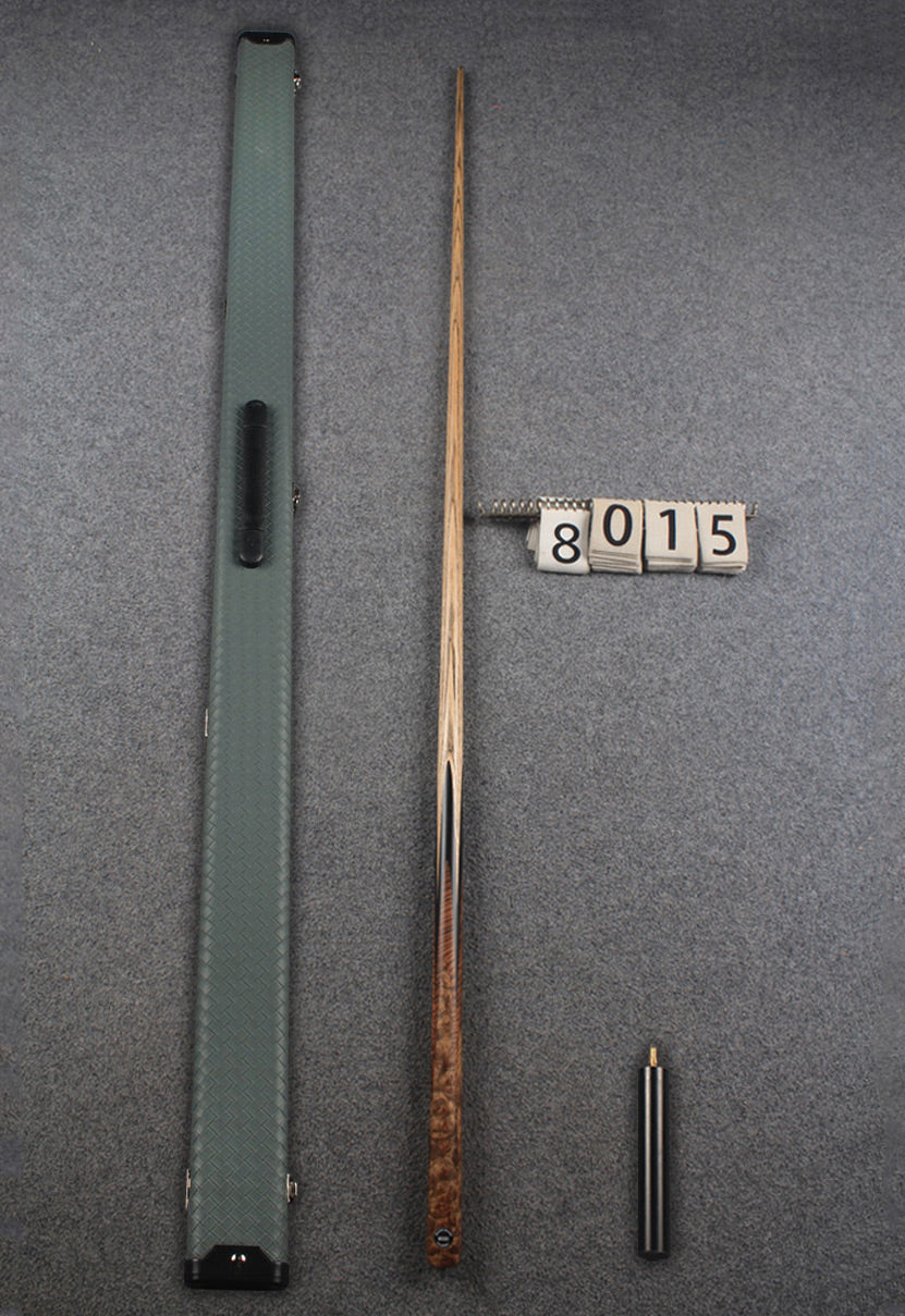 1 piece ash english pool cue # 8015 WOODS CUES