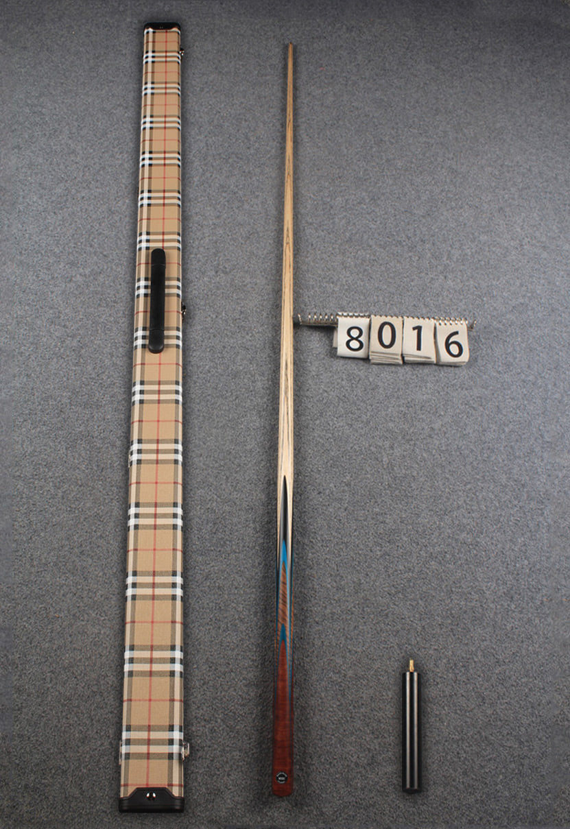 1 piece ash english pool cue # 8016