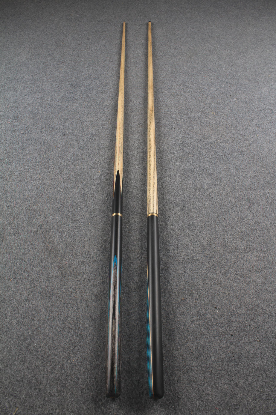 3/4 ASH english pool cue + break cue + case # 802