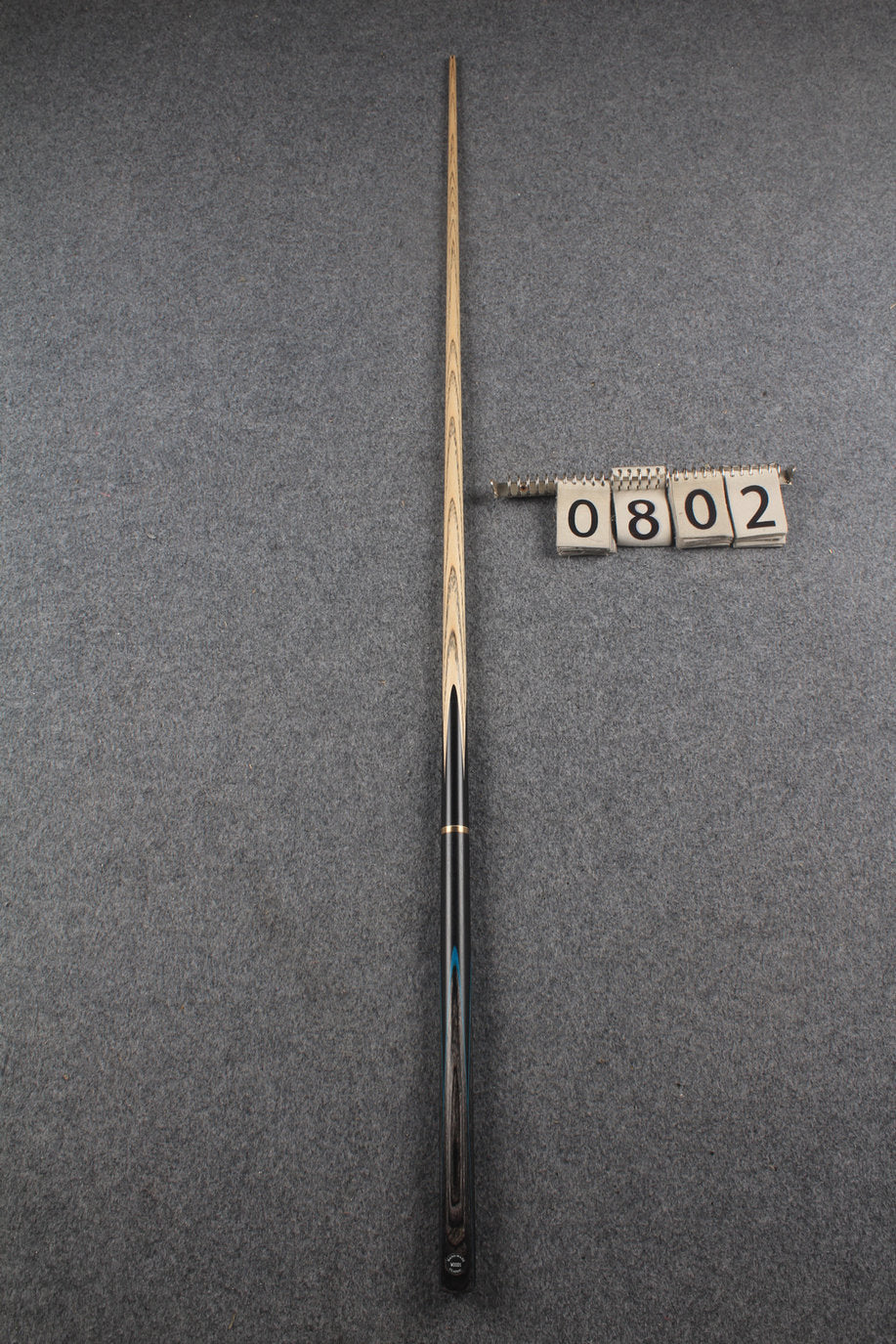3/4 ASH english pool cue + break cue + case # 802