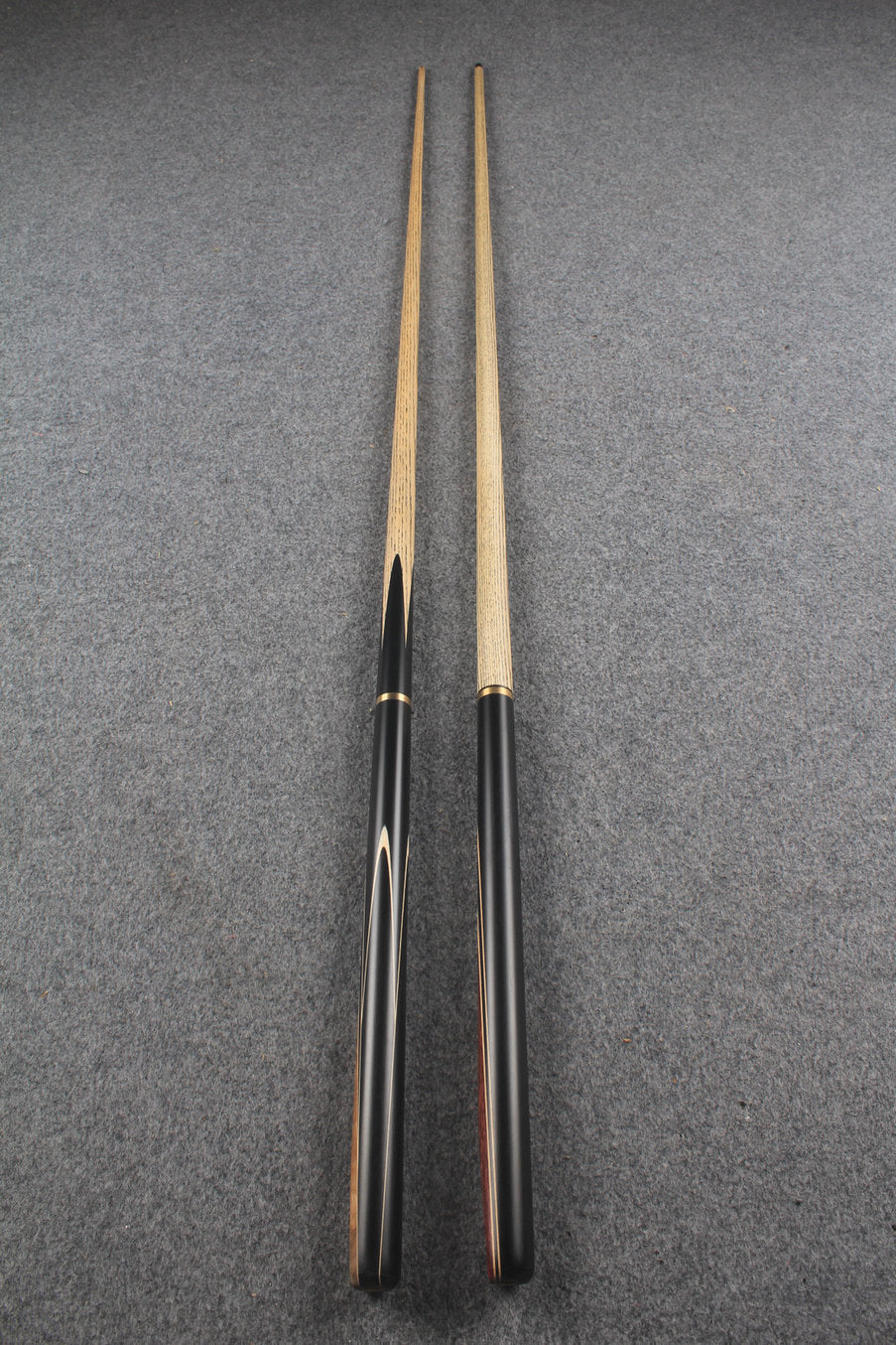 3/4 ASH english pool cue + break cue + case # 803