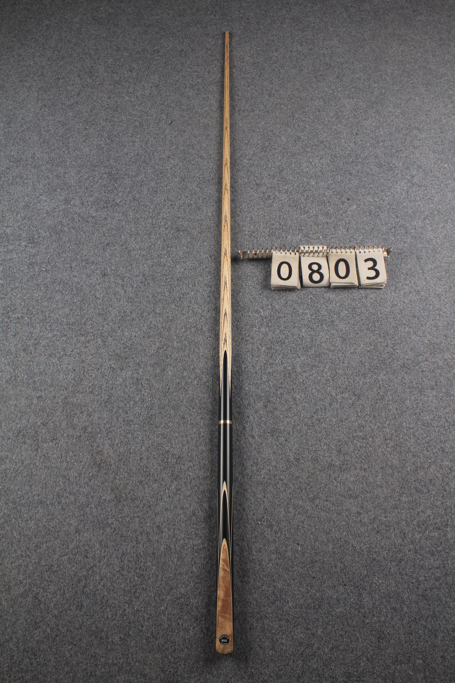 3/4 ASH english pool cue + break cue + case # 803