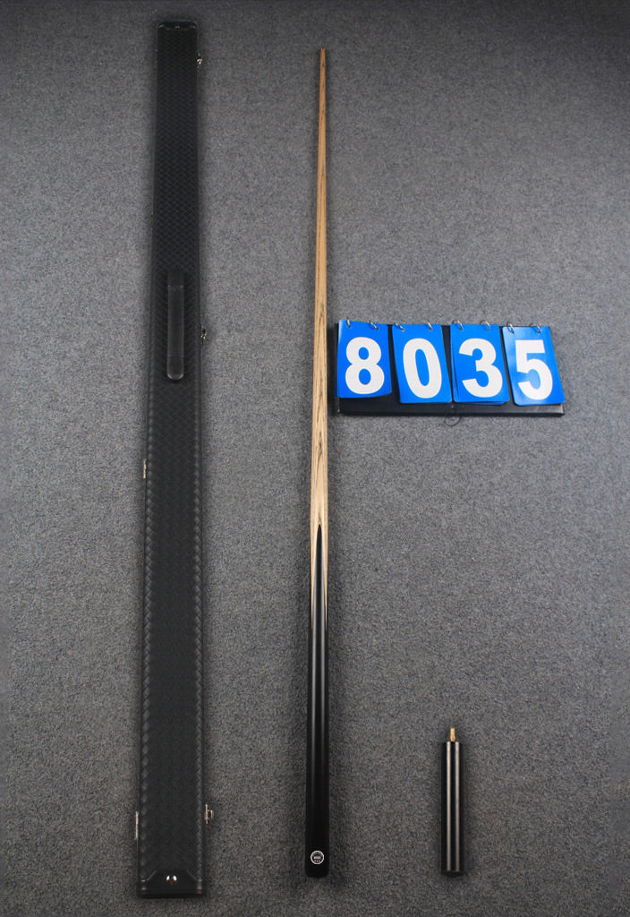★★★  1 piece ash english pool cue # 8035 WOODS CUES