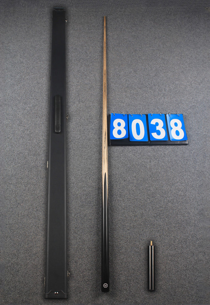★★★  1 piece ash english pool cue # 8038 WOODS CUES