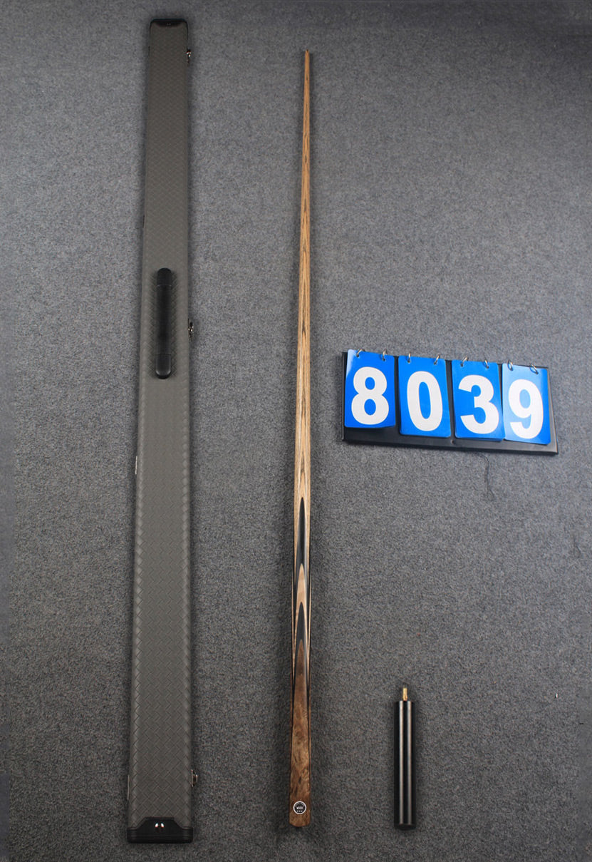 ★★★  1 piece ash english pool cue # 8039 WOODS CUES