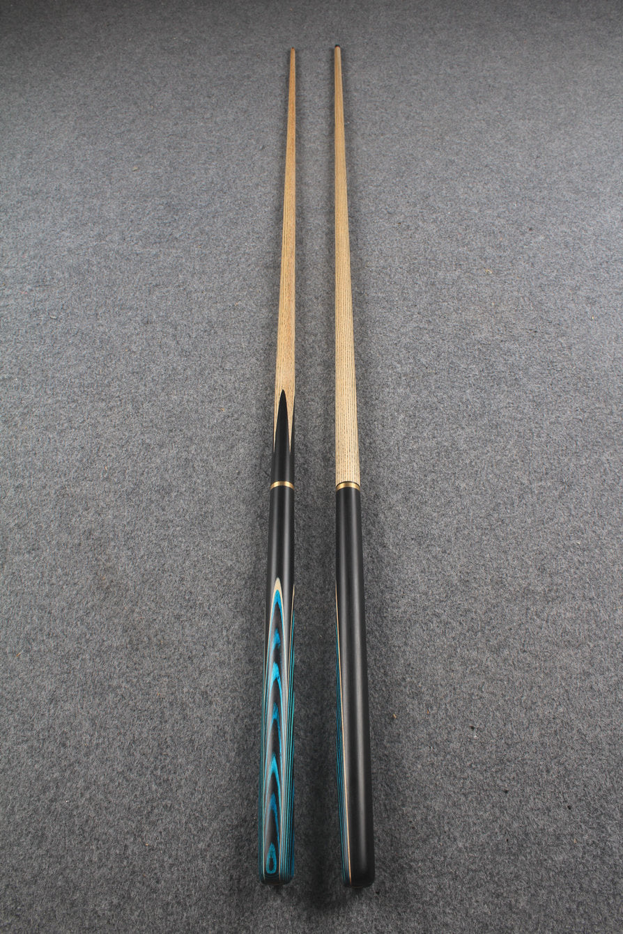 3/4 ASH english pool cue + break cue + case # 804